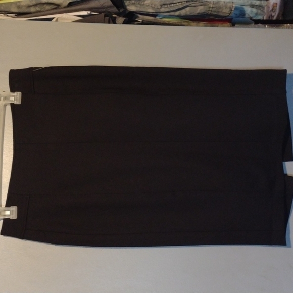 tahari black skirt size 8 womens - Picture 5 of 8